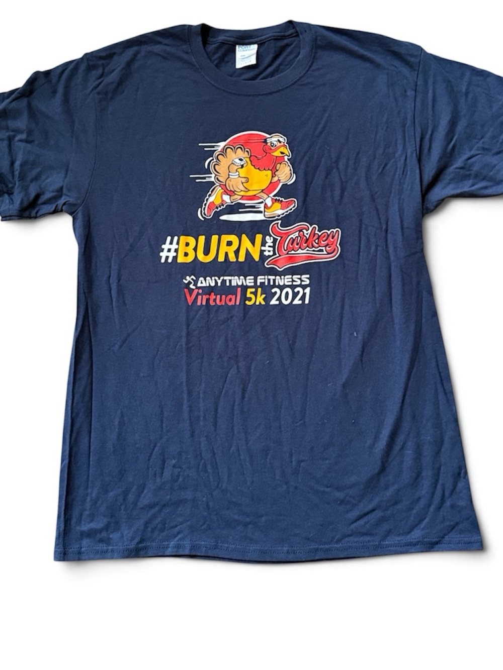Anytime Fitness #Burn the Turkey 5K Tee Shirt!